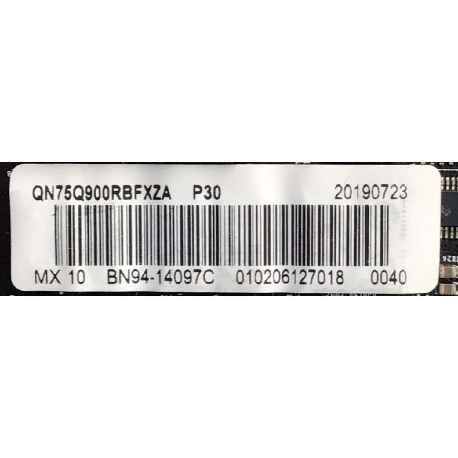 MAIN ORIGINAL PARA SMART TV SAMSUNG 8K (7680 x 4320) CON QLED HD HDM / NUMERO DE PARTE BN94-14097C / BN41-02705A / BN9414097C / BN97-15609C-B0061 / 010206127018 / 20190723 / MODELO QN75Q900RBFXZA FA01 - Imagen 2